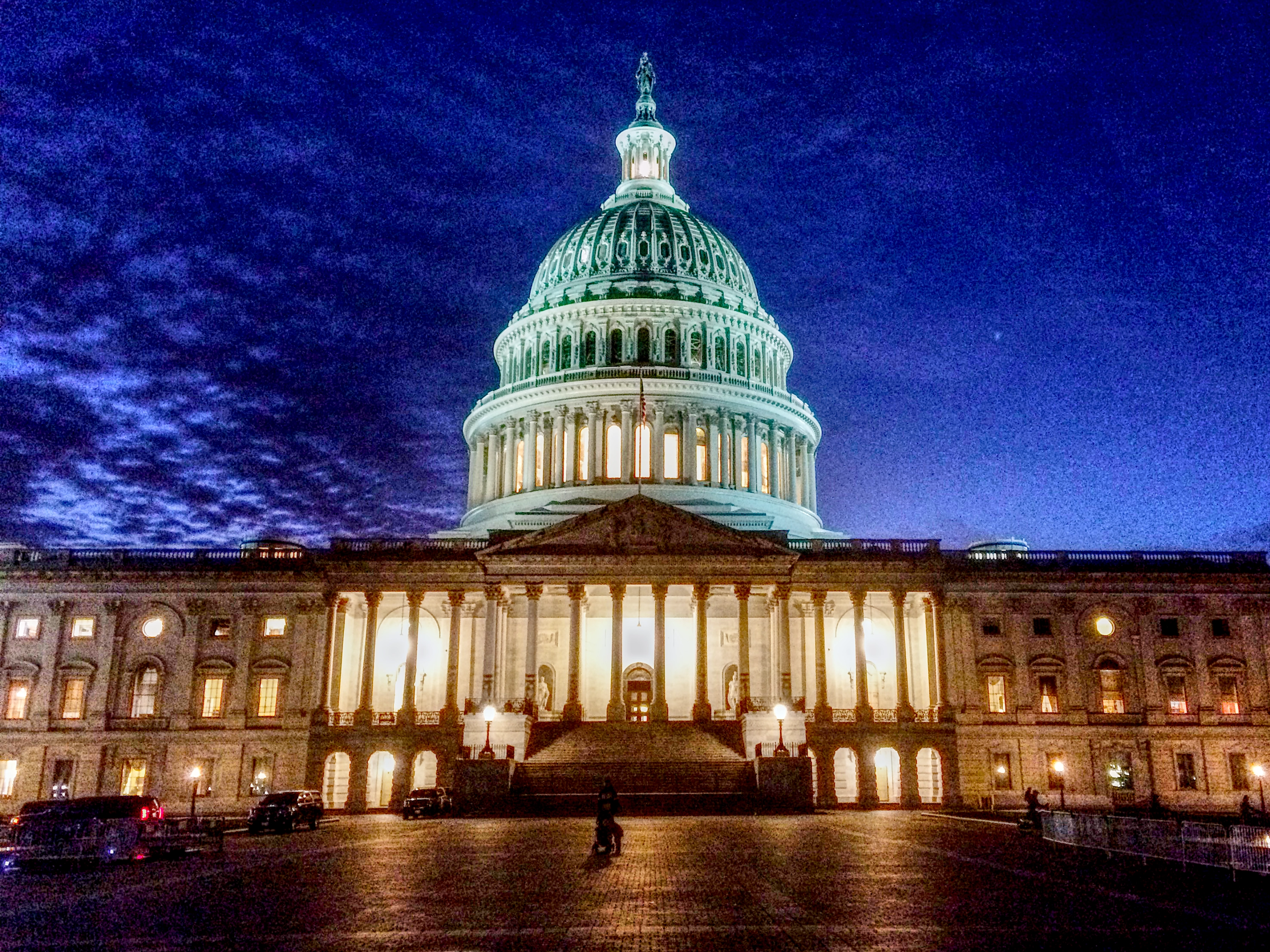 United States Capitol at Night